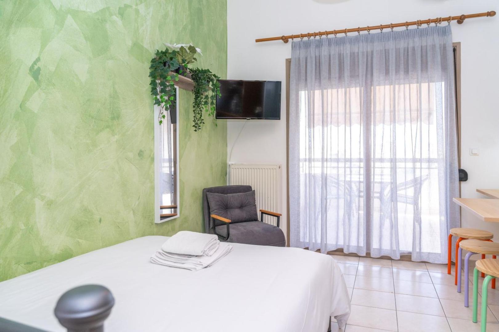 Kosmos Sercvice Apartment Beautiful Studio 2 With Additional Cost Parking Saloniki Zewnętrze zdjęcie