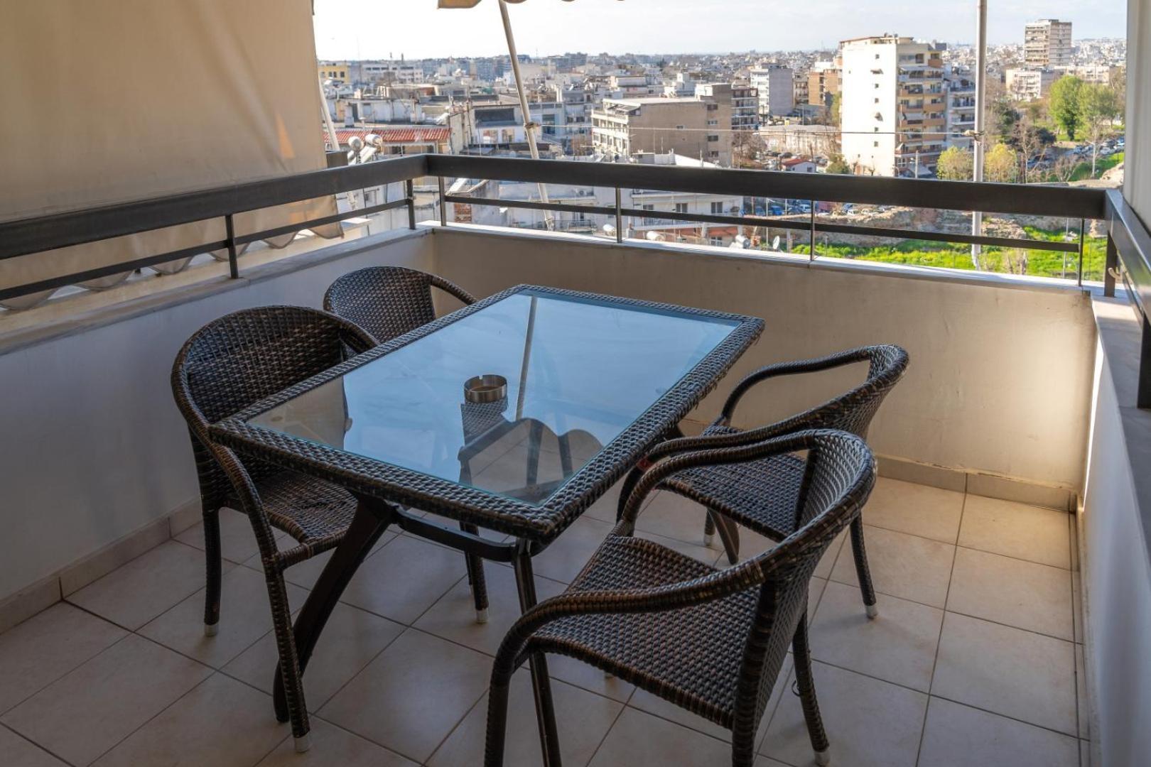 Kosmos Sercvice Apartment Beautiful Studio 2 With Additional Cost Parking Saloniki Zewnętrze zdjęcie